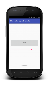 Bluetooth example app