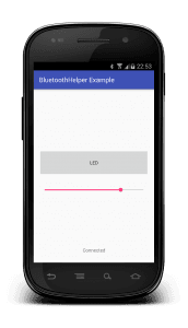 Bluetooth example app