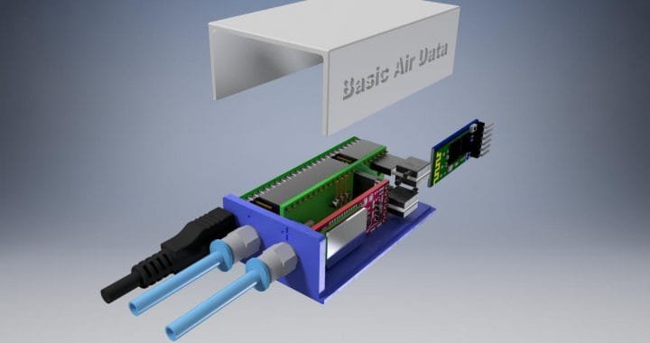Asgard ADC on Breadboard - Basic Air Data
